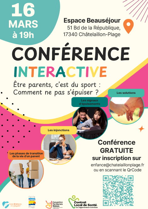 Parentalité Chatelaillon 16 mars